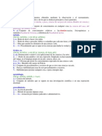 Conceptos para Metodologia de La Inv