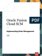 Oracle Fusion Cloud SCM: Implementing Order Management