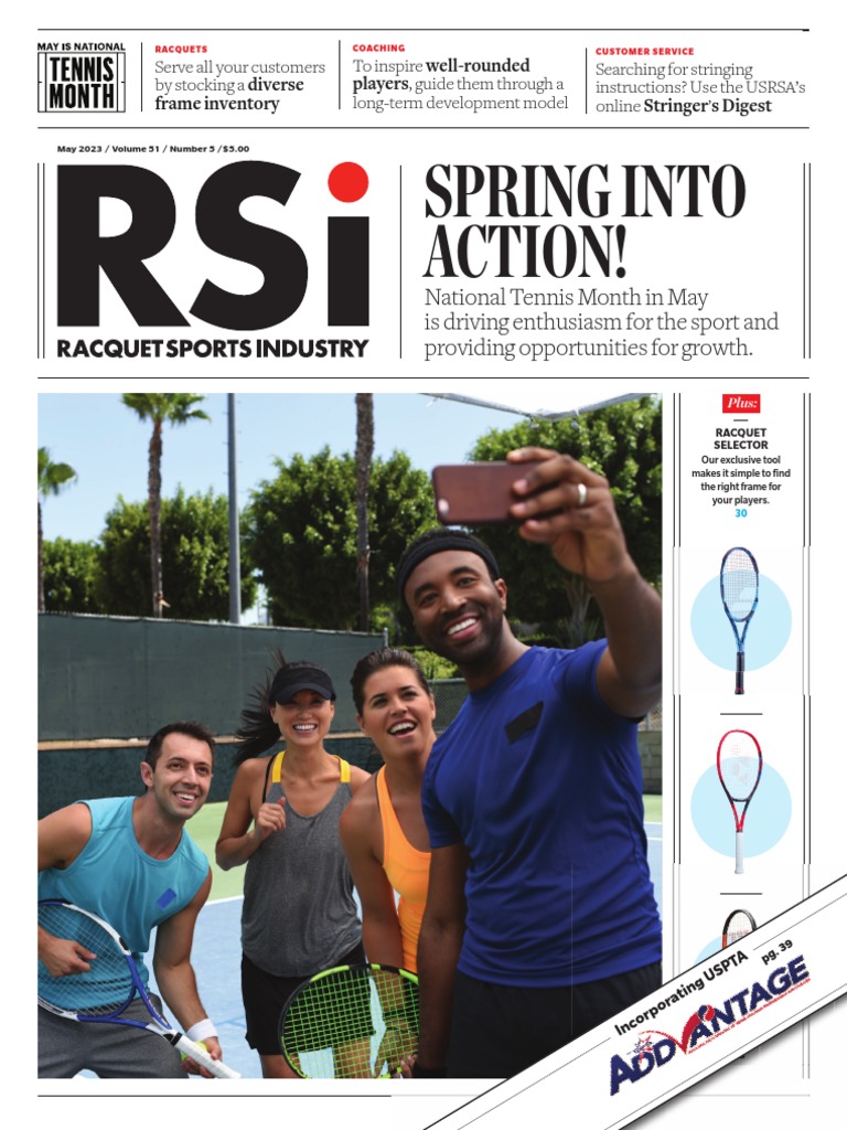 May '23 Racquet Sports Industry Magazine PDF Sports