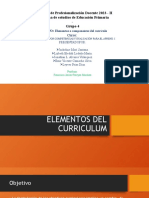 Elementos Del Curriculum