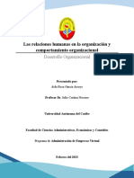 Enfoque Del Desarrollo Organizacional