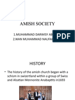 AMISH SOCIETY