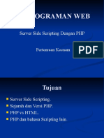 Pertemuan Ke 6 Server-Side Scripting Dengan PHP