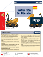 Instrucción Del Operador: 1.0 - 1.5 Toneladas