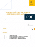 Sesión 11: Distribución General - Distribucion de R. Muther