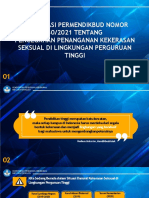 Dirjen Sosialisasi Permendikbud 30 THN 2021