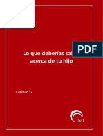 Lo Que Deberías Saber Acerca de Tu Hijo: Capítulo 12