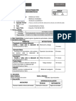 FICHA DE ACTIVIDAD Del 10 de Abril Al 14 de Abril 2023