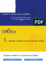 1. Unidad 6 Diseño para la Calidad