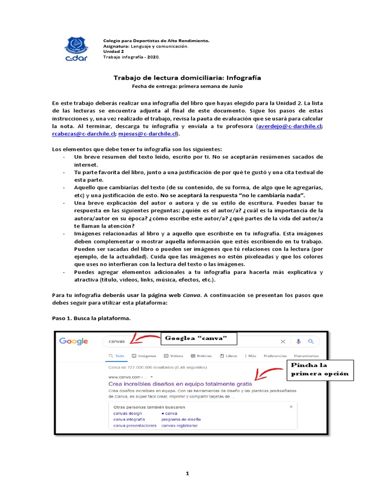 Infografía Plan Lector Pdf Infografia