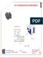 Práctica 03 Sesión 01: Croquizado en El Sistema Diédrico