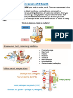 AC 4.1 Food Related Causes of Ill Health