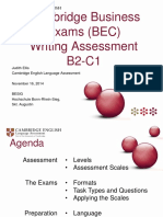 Judith Ellis - Cambridge Business Exams - BEC - Writing Assessment B2 C1