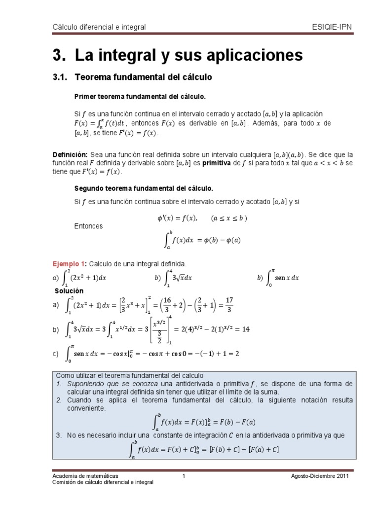 Untitled | PDF | Integral | Logaritmo