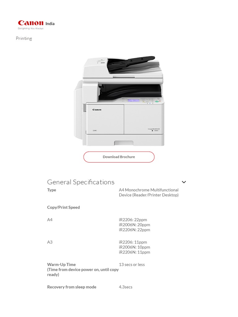 canon ir 2206 scanner driver