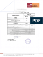 Ganpat University Marine Engineering Fee Structure