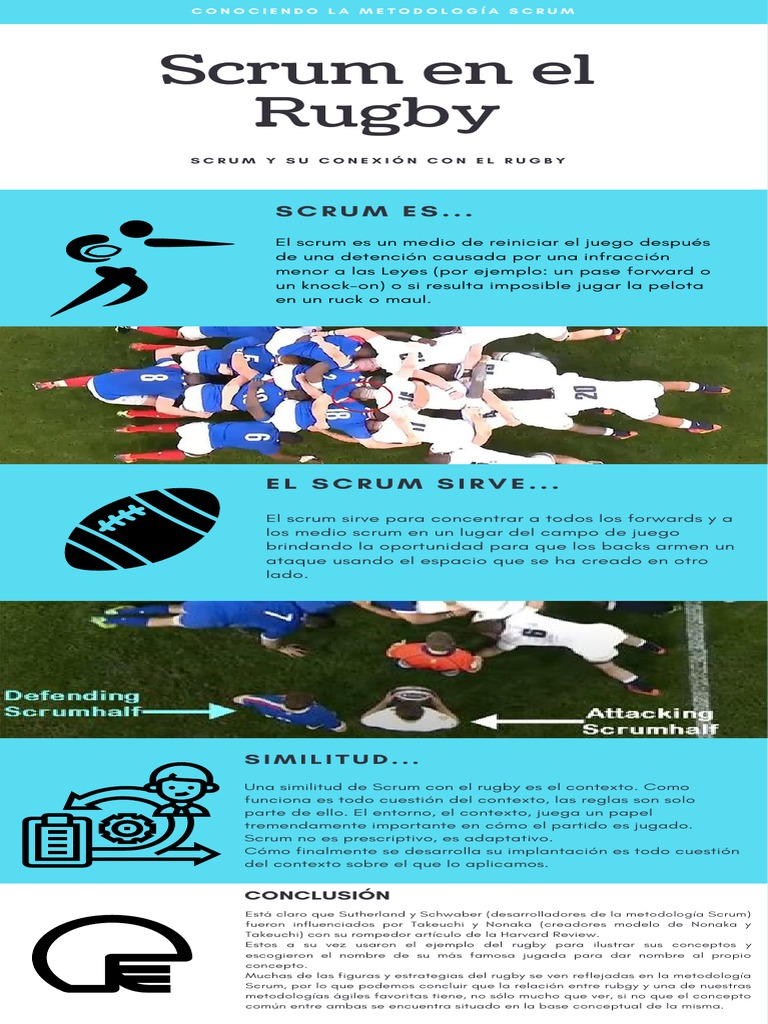 Scrum y su conexión con el rugby | PDF