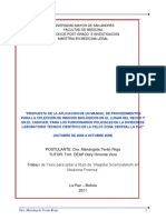 Universidad Mayor de San Andrés Facultad de Medicina Division de Post-Grado E Investigacion Maestria en Medicina Legal