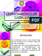 Levantamiento de Cadaver