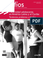Maternidad Adolescente en América Latina y El Caribe: Desafíos