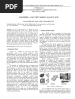 Anti-Theft Lab Security System Based On Rfid