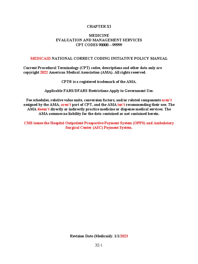 Medicine, Evaluation and Management Services CPT CODES 90000 99999