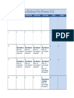 Saraiva - Pinheiro - Calendário Oficinas Blackboard