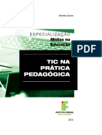 Tic Na Prática Pedagógica: Especialização