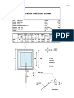 Reservorio geométrico de 832 m2