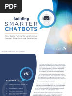 Cyara Building Smarter Chatbots Ebook 20230123