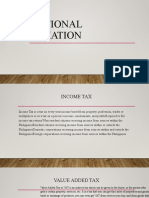 National Taxation System - Ramos
