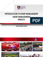 Event Management SMG251 Event Management SMG251 Introduction To Event Management Introduction To Event Management