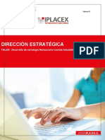 Dirección Estratégica: TALLER: Desarrollo de Estrategia Restaurante Comida Saludable