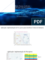 Aplicação Com Perceptron - IV