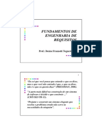 Fundamentos de Engenharia de Requisitos: Prof.: Denise Franzotti Togneri