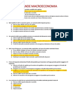 Domande Macroeconomia