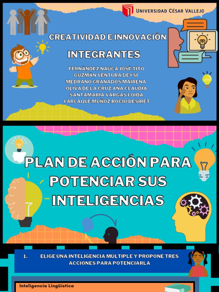 Plan de Acción para Potenciar Inteligencias | PDF | Inteligencia | Las ...