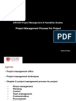 Project Management Process For Project