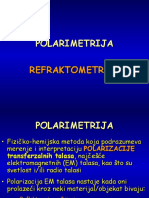 3 Polarimetrija I Refraktometrija
