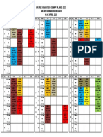 Matrik Semester Genap Ta. 2022-2023 Matriks Ramadhan 1444H 10-15 APRIL 2023