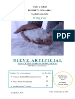Nieve Artificial: ¡Fieles Al Deber! Instituto Guajardo Sección Secundaria