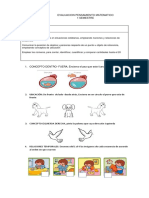 Evaluacion Pensamiento Matematico