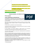 Relaciones Abiertas, ¿En Verdad No Me Afecta? Primer Programa