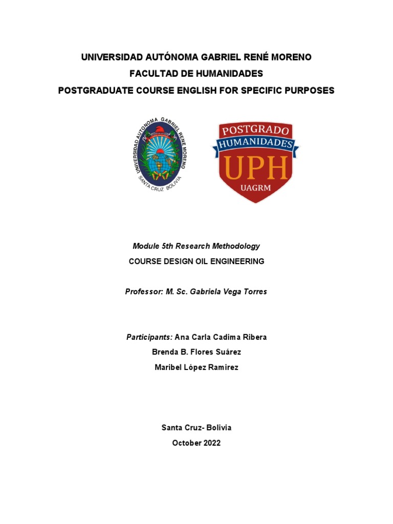 FINAL PROJECT MODULE 5TH. Group 6 | PDF | Reading Comprehension ...