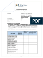 Programa de Gestión Del Conflicto y Negociacion I - SIED