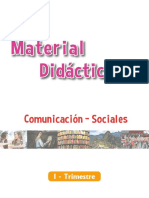 Material Didáctico: Comunicación - Sociales