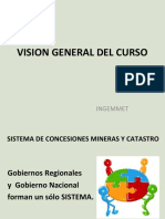 Vision General Del Curso: Ingemmet
