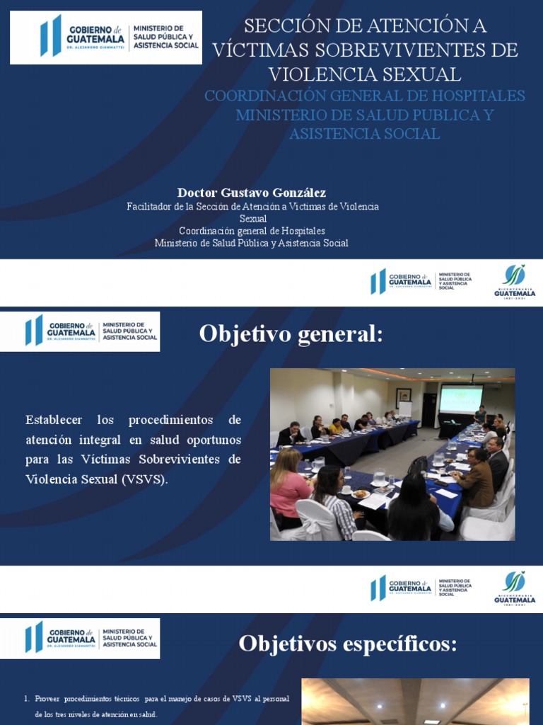 Atención Integral a Víctimas de Violencia Sexual | PDF | La violencia ...