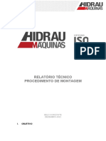 Relatório Técnico - Procedimento de Montagem-Flange 6''