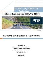 Highway Engineering II Lecture#